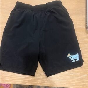 GOAT USA  black youth Large shorts -  Goat Graphic